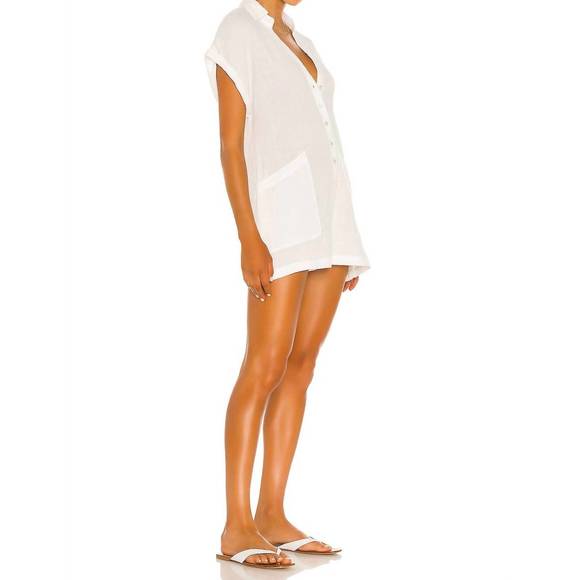 NEW L*SPACE mika romper in cream - Picture 3 of 3